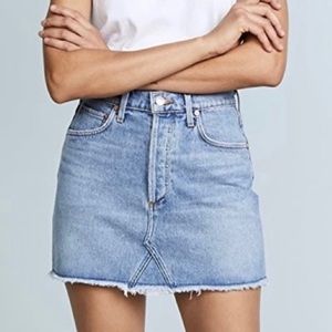 Agolde Denim Skirt
